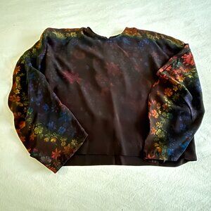 Anntian Silk Printed Blouse